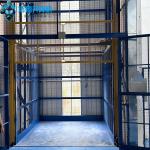 6m High 500kg-20000kg Industrial Indoor Goods Lift Hydraulic Cargo Elevator for sale