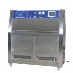 Steel Plate UV Aging Test Chamber , Lamp Fabric UV Accelerated Weathering Testing Machine for sale
