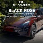 K136 Black Rose TPU Color Car Paint Protection Film Vinyl Wrap Sticker for sale