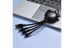 China Custom Length 16cm Multiple USB Charger Cable Universal Keychain supplier