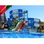 OEM Outdoor Water Park Games Play Sets Swim Pool Tube Slide for Kids for sale