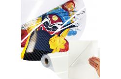 China Customizable 47mic PET Transparent Waterproof Self-Adhesive Label supplier