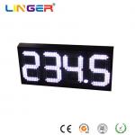 888.8 Led Gas Price Sign , White Color Digital Gas Station Price Signs For Single Side for sale