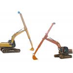 Long Reach Project Excavator Telescopic Arm With Standard Bucket Clamshell Bucket for sale