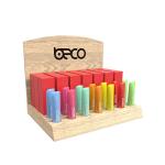 Customized Wooden Display Stand Lipstick Counter Display Rack for Specialty Store for sale