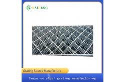 China ISO9001 Plug In Steel Metal Grating Galvanized Grid For Construction Engineering supplier