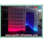 Inflatable Party Decorations Bright Lighting Inflatable Photo Booth Fire-Proof Purple Inside L3 X W3 X H3m for sale