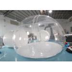5m Hotel Inflatable Clear Bubble Dome Tent Logo Customized for sale