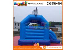 China Hot Dolphin Inflatable Bouncer Slide For playground / inflatable combo bouncers supplier