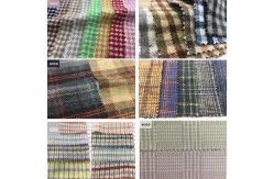 China 400gsm Scottish Plaid Tartan Tweed Fabric Poly Wool Suiting Fabric Abrasion Resistant supplier