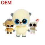 Custom Flocking Plastic Animal Toy Set Mini PVC Blind Box Flocked Figurines