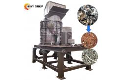 China Sustainable Recycling with 36pcs Hobs Waste Copper Aluminum Hammer Crushing Machinery supplier