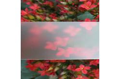 China Custom White Milk Mall Sun Polycarbonate Frosted Sheet , PC Embossed Sheets supplier