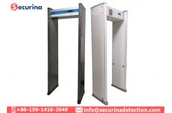 China 100 Operating Frequency Walk Through Metal Detector , Door Metal Detector supplier