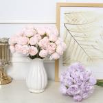 Simulated rose wedding shooting props and ornaments arrangement for sale