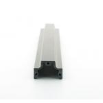                    Customized Black Plastic Bar Slat PVC Profile Channel              for sale