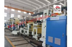 China Automatic Fast Speed Double Sided Laminating Machine Whole Machine Linkage Control supplier
