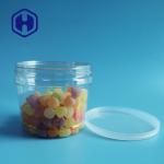 Clear Plastic Packaging Jar 680ml Circular Truncated Cone Shape Round Plastic Container for sale
