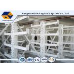 Durable Double Sided Cantilever Steel Rack Plastic Powder Coating For Warehouse for sale