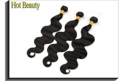 China Body Wave Virgin Human Hair Extensions Body Wave , Can be Straightened , Dyed supplier