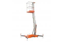 China 200kg 12m 14m Mobile Vertical Single Mast Lift Work Platform supplier
