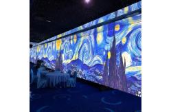 China Immersive Visual Projection Projector Short Throw Laser Projector supplier