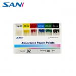 Dental Gutta Percha Point Paper Absorbent Paper Points Taper 02/04/06/F1-F5 for sale