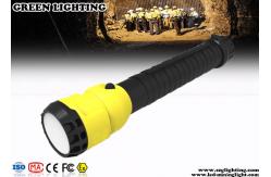 China IP68 LED Explosion Proof Flashlight , Emergency Rechargeable Led Torch supplier