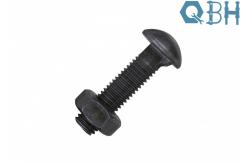 China DIN 607 Cup Head Nib Carriage CL4.8 8.8 Carbon Steel Bolt supplier