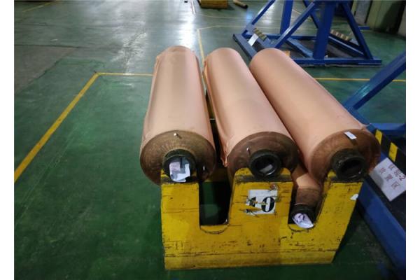 High Intensity Electrolytic Copper Foil High Peel Strength 99.8% Purity