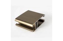 China High Hardness Aluminum Window Profiles T5 T6 Aluminium Window Channel supplier