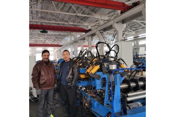 8Kg Z C Purlin Roll Forming Machine Full Automatic Steel Frame