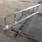 Ladder Rung Galvanised Steel Trough Type Cable Tray 3m-6m Length For Industrial And Heavy Duty for sale