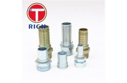 China Nipple Plug Bspt Npt Thread Cnc Machining Brass Parts supplier