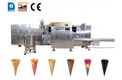 China Automatic Ice Cream Cone Production Line With Horizontal Rolling System supplier