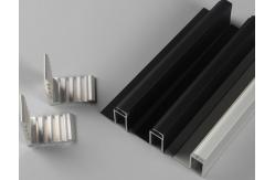 China Silvery / Black Anodized Powder Painted Solar Panel Aluminum Frame Oxidized supplier
