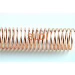 Bronzed Metallic Color 80mm 4 Twin Loop Binding Wire for sale