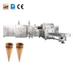 PLC Controlled Ice Cream Equipment For Sugar Cone Production for sale