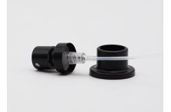 China Aluminum Black Perfume Spray Pump Crimp FEA20 With Stepped Collar supplier