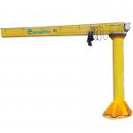 Electric Chain Hoist Jib Crane Customized Height Steel Crane With 500kg-3ton Capacity for sale