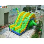Cute Dragon Commercial Inflatable Water , Inflatable Slide Slip Toys for sale