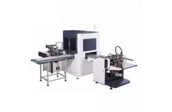 China Semi Automatic Glue Application System For Rigid Box Hard Cover Making Line supplier
