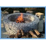 Hot Dipped Galvanized Garden Welded Gabion Retaining Wall / Welded Gabion Stone Cage Box for sale