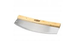 China Sharp Rocker Blade BBQ Tools Rocking Pizza Cutter Stainless Steel Cutting Blade supplier