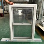Direct Double Hung Windows for White or Customized Insect and Mosquito Prevention for sale