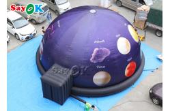 China Astronomy Planets Theme 8M Inflatable Dome Tent supplier