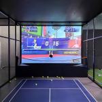 Healthy Indoor Tennis Sport Training Equipment Automatic Ball Throwing Machine for sale
