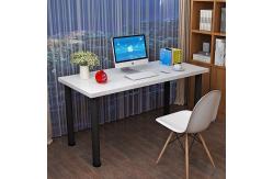 China Metal Legs Steel Executive Desk Student Writing Computer Desk For Small Space supplier