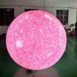 Decoration Giant Advertising Inflatable Moon Model Large Inflatable Moon Balloon with Led Light for sale