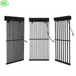 P10 Outdoor Waterproof Led Video Curtain Display , Led Curtain Stage Backdrop Fixed Installation for sale